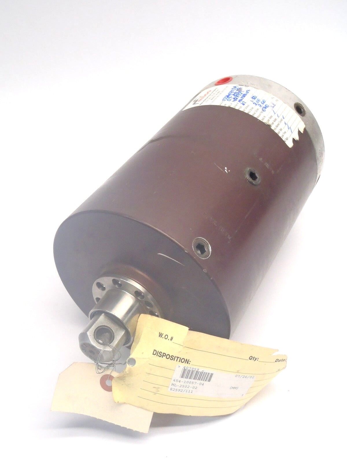 Milco 454-10057-04 Pneumatic Cylinder ML-2502-02, 2.00 Weld Stroke - Maverick Industrial Sales