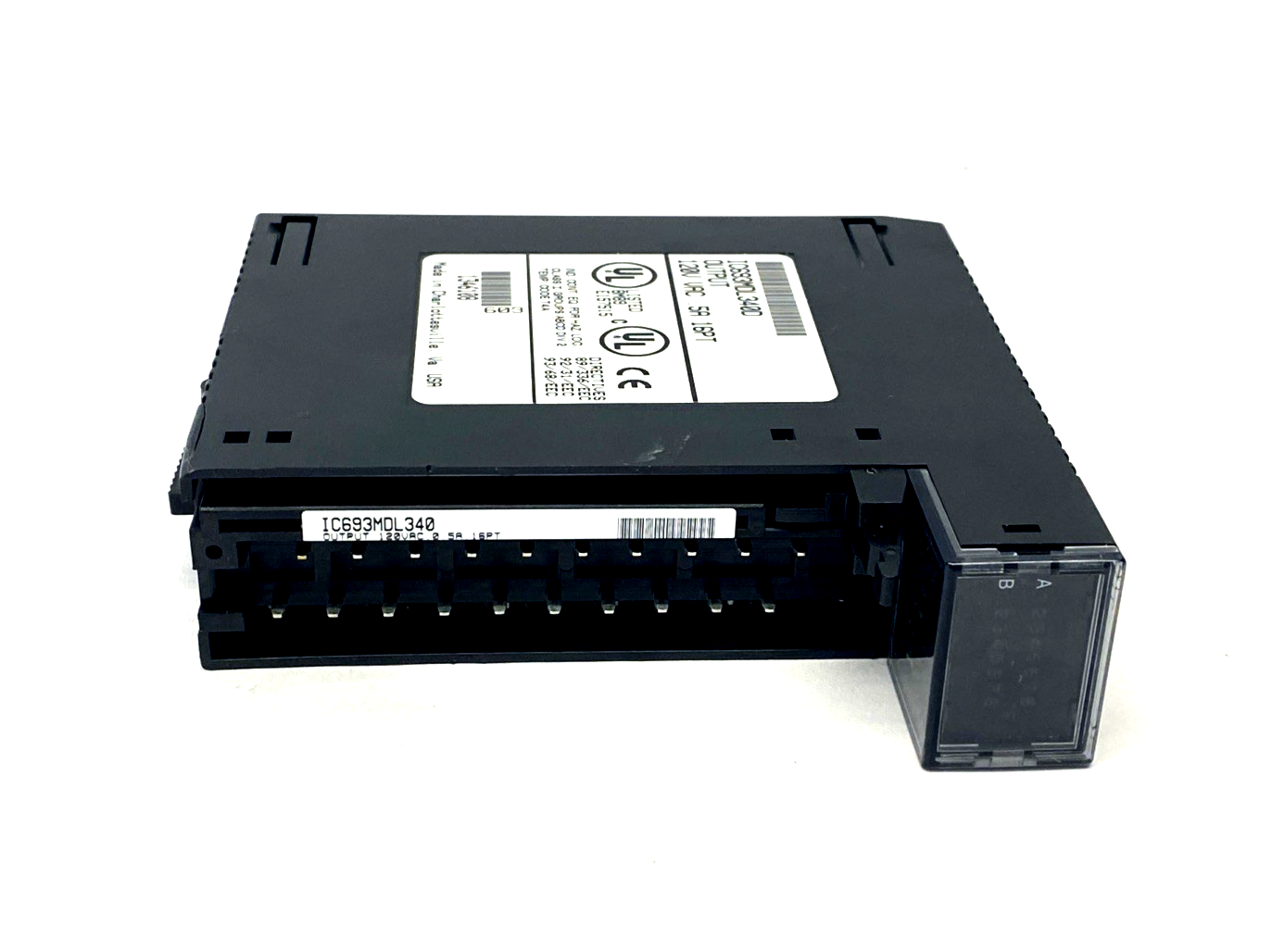 IC693MDL340D | GE Fanuc Output Module 120VAC 0.5A 16PT NO TERMINAL - Used - Maverick Industrial Sales