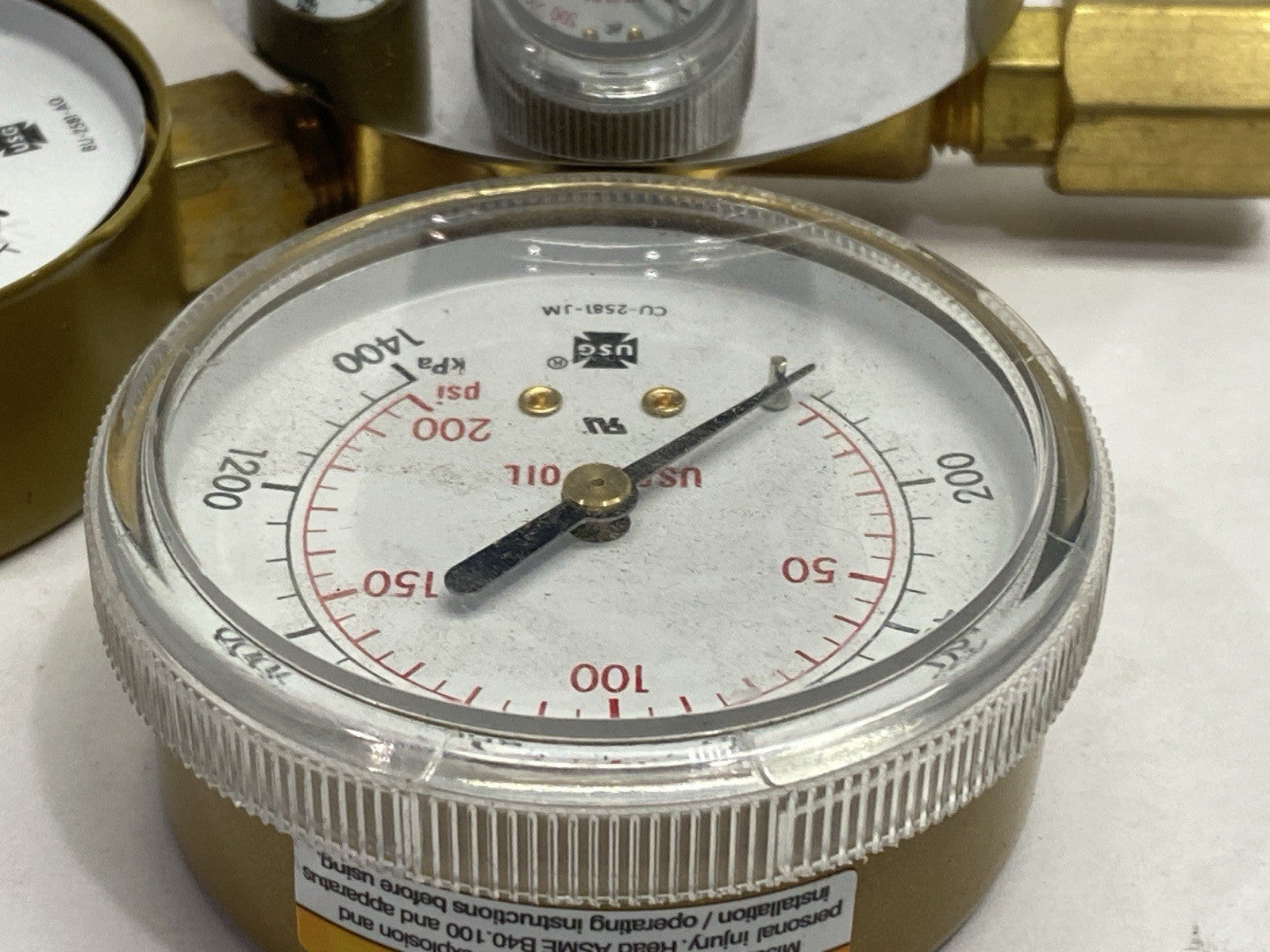 25GX-145 | Harris Single Stage Compressed Gas Regulator 3000 PSIG - Used - Maverick Industrial Sales