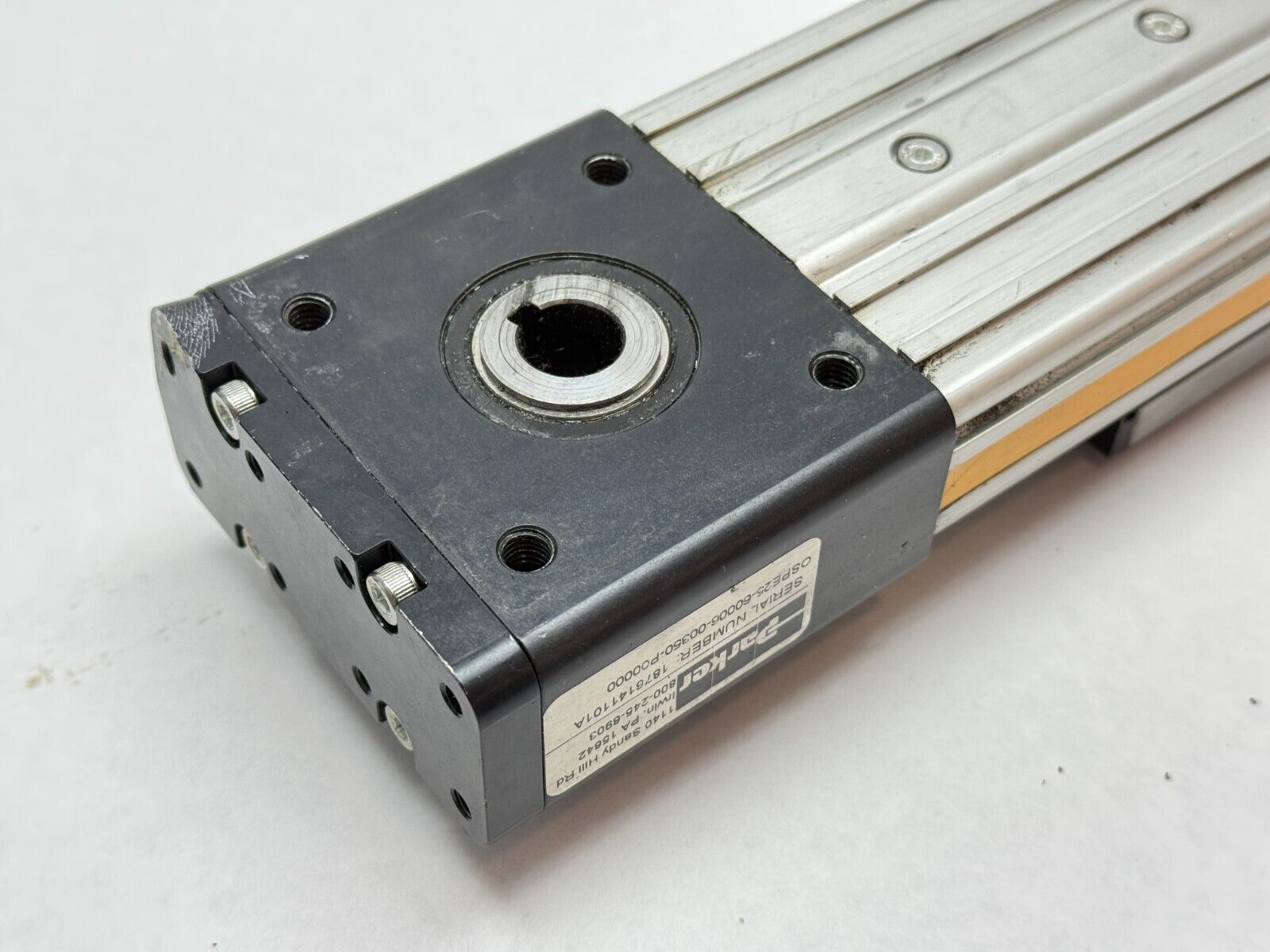 Parker OSPE25-60006-00350-P00000 Belt Driven Actuator 25mm Bore 350mm Stroke - Maverick Industrial Sales