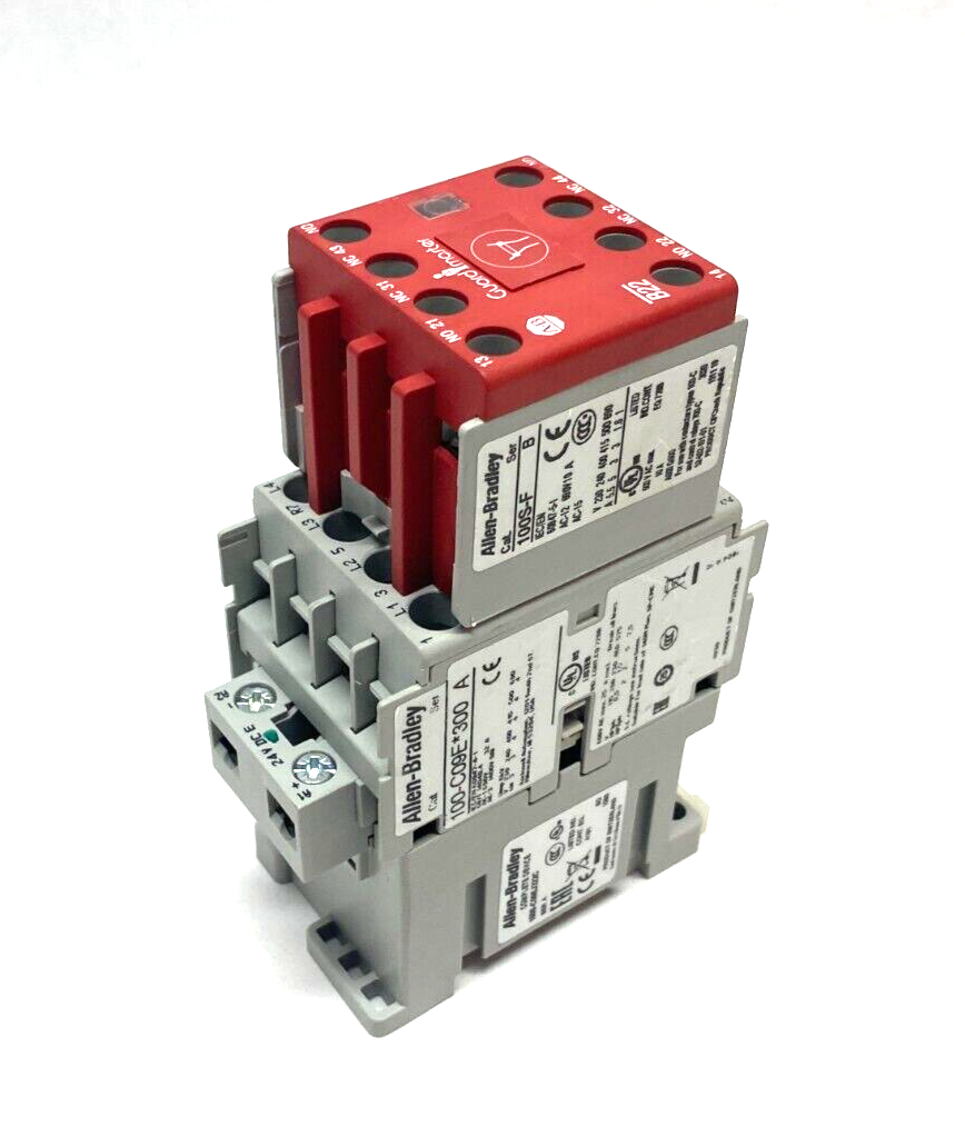Allen Bradley 100S-C09EJ322C Ser. A Guardmaster Safety Contactor 3 NO, 1 NC - Maverick Industrial Sales