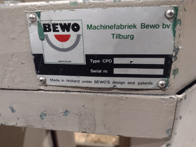 BEWO Machinefabriek Bewo Type 10 Cutoff Saw - Maverick Industrial Sales