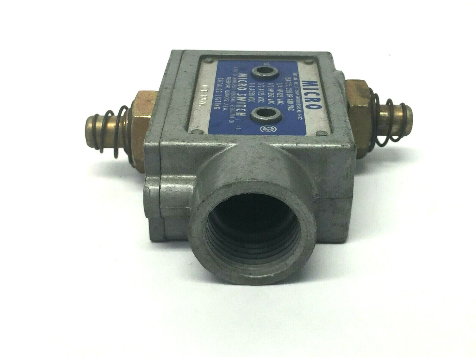 Honeywell MicroSwitch WZE-RQX6 Limit Switch Dual Plunger - Maverick Industrial Sales