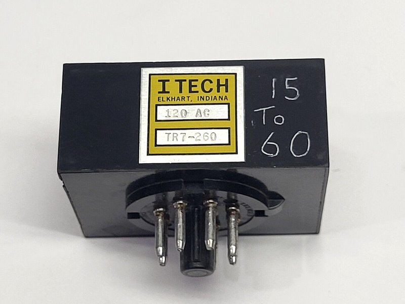 ITECH TR7-260 Relay Base 120VAC 8-Pin - Maverick Industrial Sales
