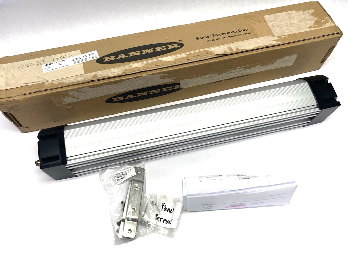 Banner WLB92X550PBQ Large Ultra-Bright LED Work Light Bar, Dimmable, 93279 - Maverick Industrial Sales