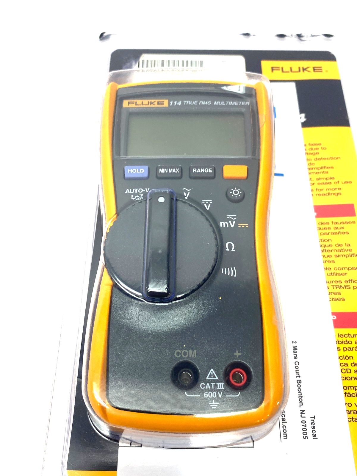 Fluke 114 True-rms Digital Multimeter Kit 2538783 - Maverick Industrial Sales