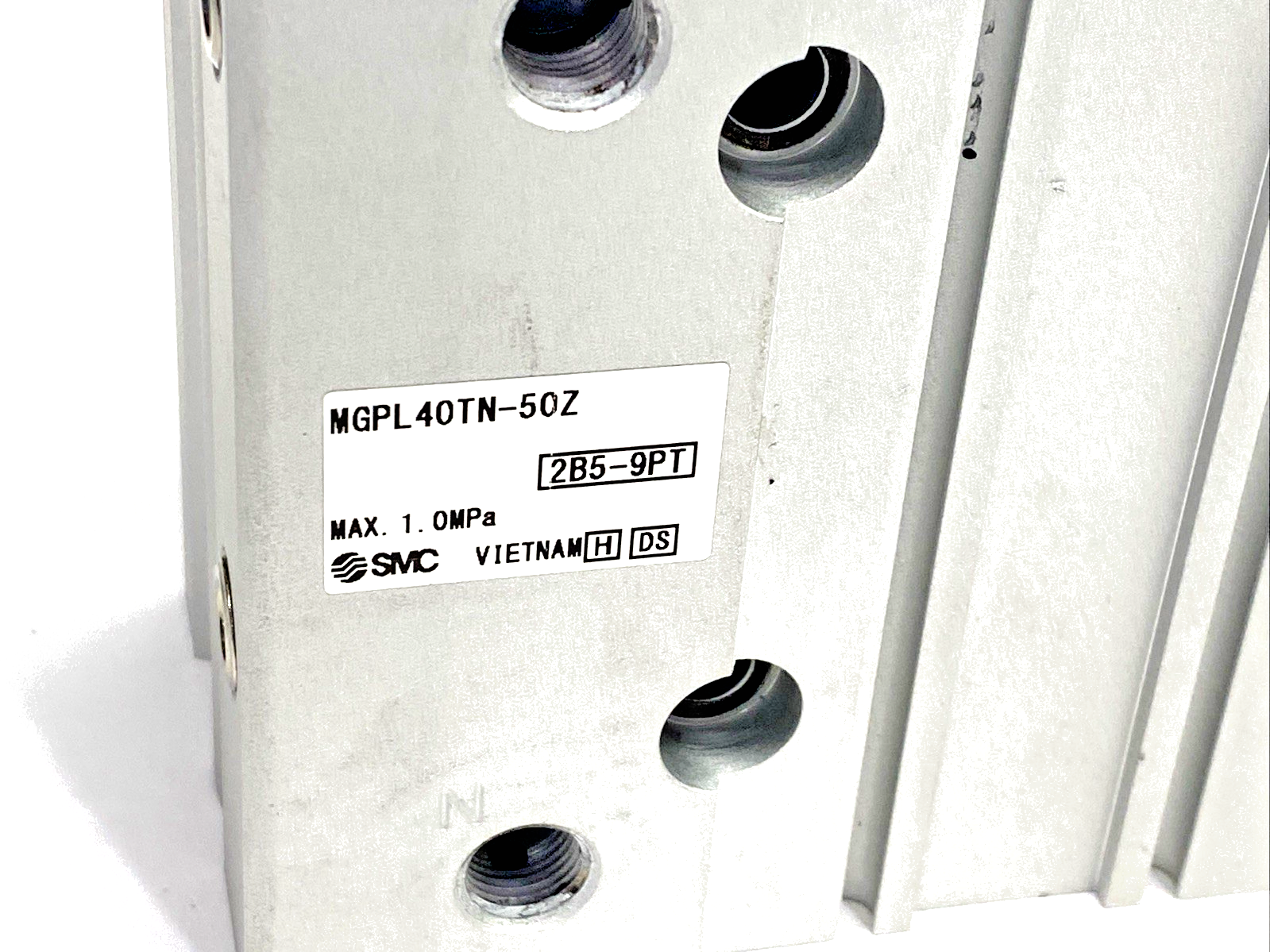 MGPL40TN-50Z | SMC Compact Pneumatic Guide Cylinder 40mm Bore 50mm Stroke - Used - Maverick Industrial Sales