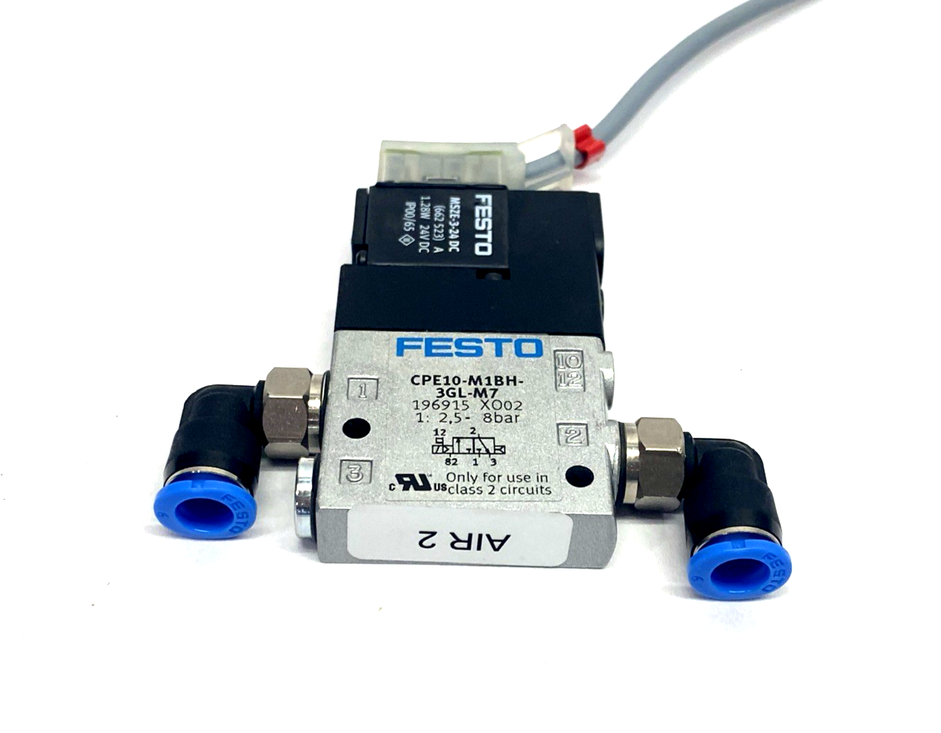 CPE10-M1BH-3GL-M7 | Festo Solenoid Valve 3/2-Way, Monostable 196915 - Used - Maverick Industrial Sales