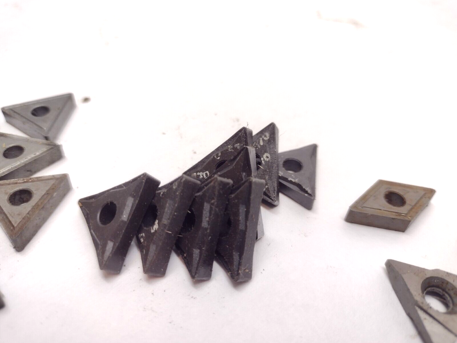 Various Tooling Inserts, Some New, Some Used, LOT OF 37 - Maverick Industrial Sales