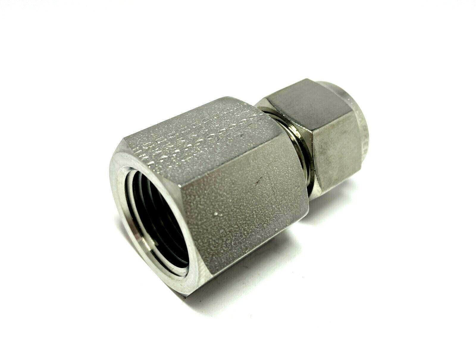 Parker Stainless Steel Tubing Adapter 1/2" Tube OD x 1/2 NPT Female - Maverick Industrial Sales