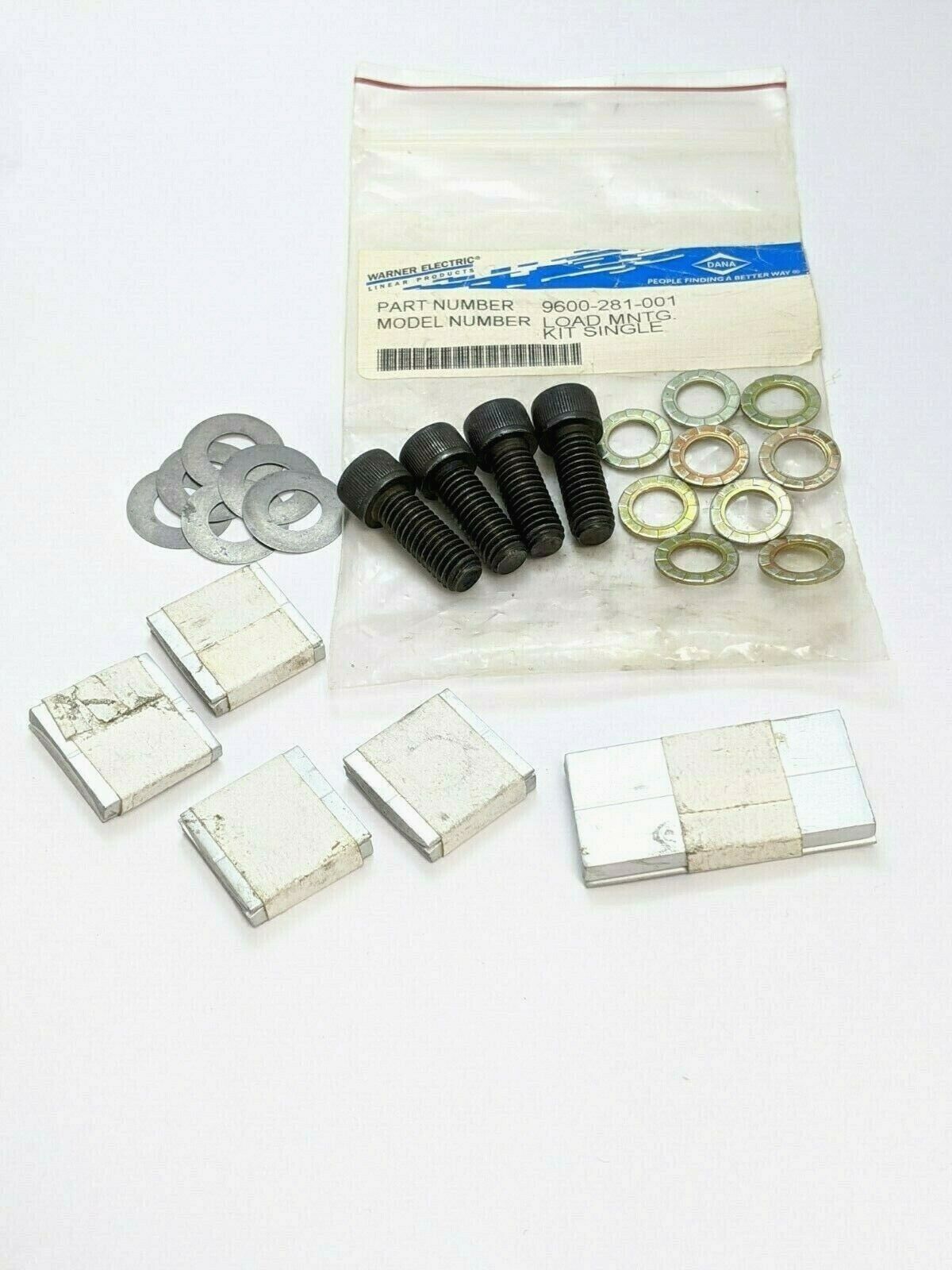 Warner Electric 9600-281-001 Load Mounting Kit Single - Maverick Industrial Sales