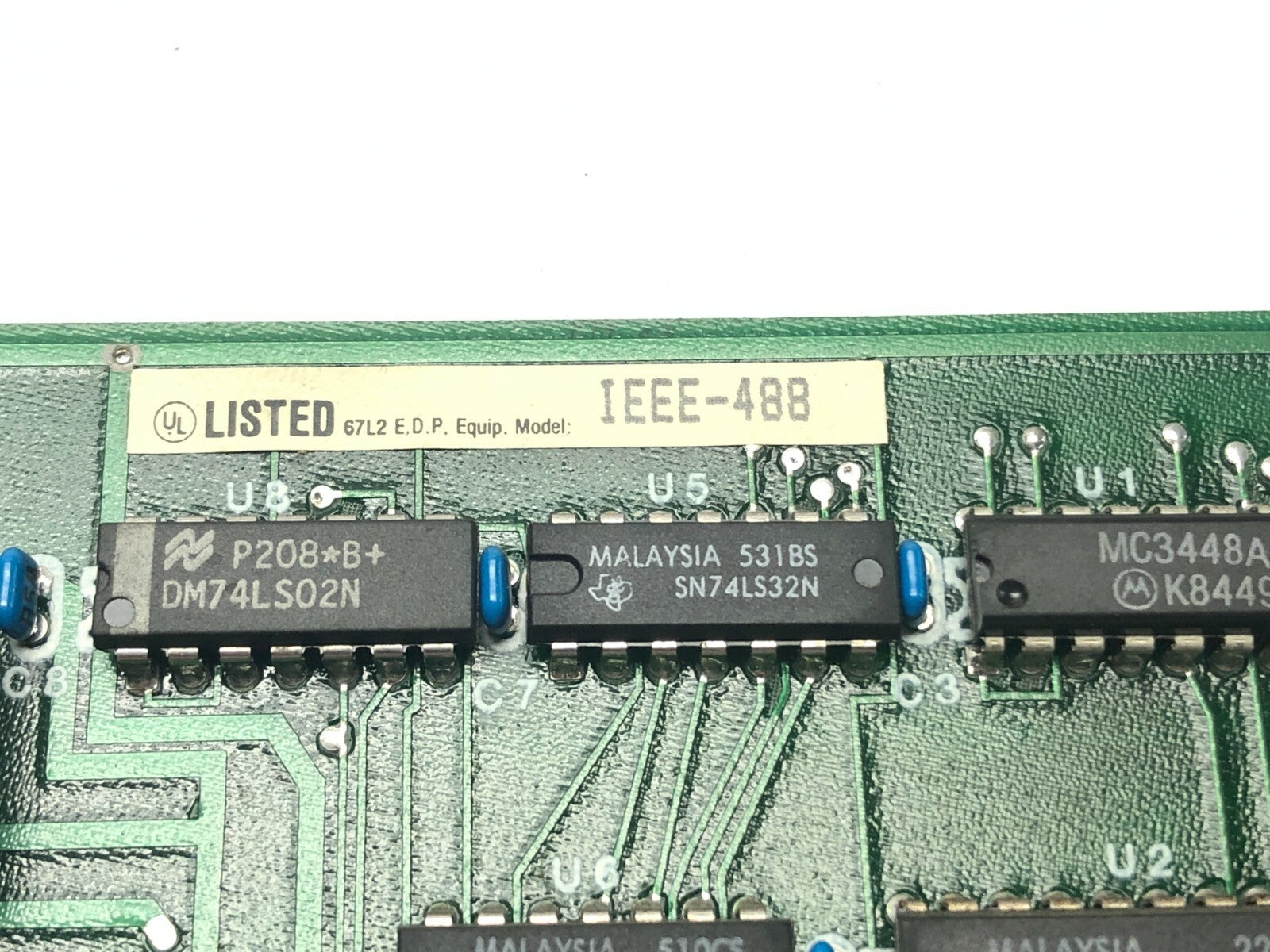 IEEE-488 | Scientific Solutions Interface Card REV A 934739 Copyright 1982 - Used - Maverick Industrial Sales