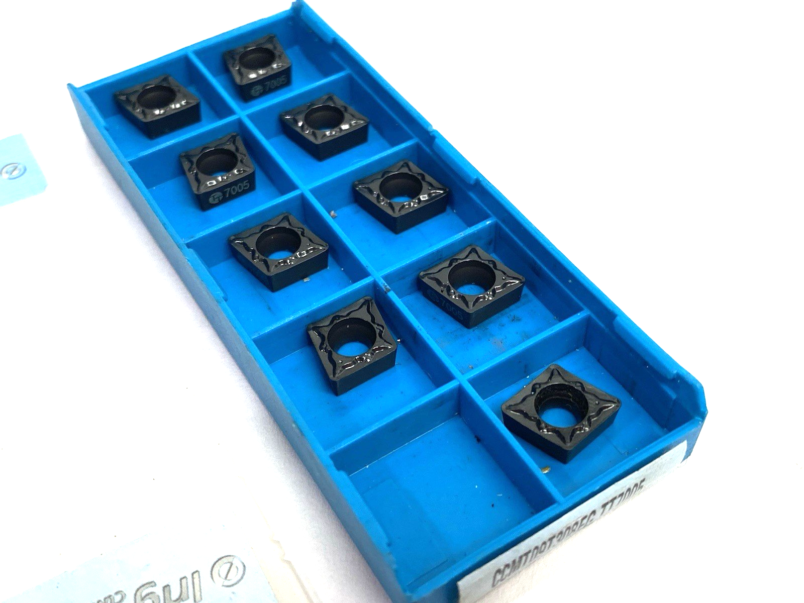 5523771 | Ingersoll ISOTurn Chipbreaker Insert CCMT09T308FG TT7005 PKG OF 9 - New Other - Maverick Industrial Sales