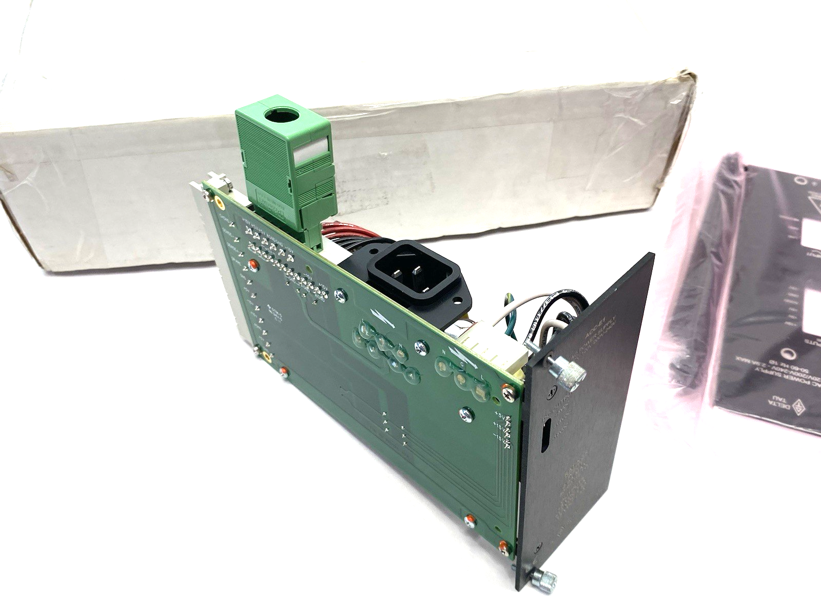 3-3269A-00-0000-B000 | Delta Tau AC Input Power Supply Kit, Black Face Plate - New – Open box - Maverick Industrial Sales