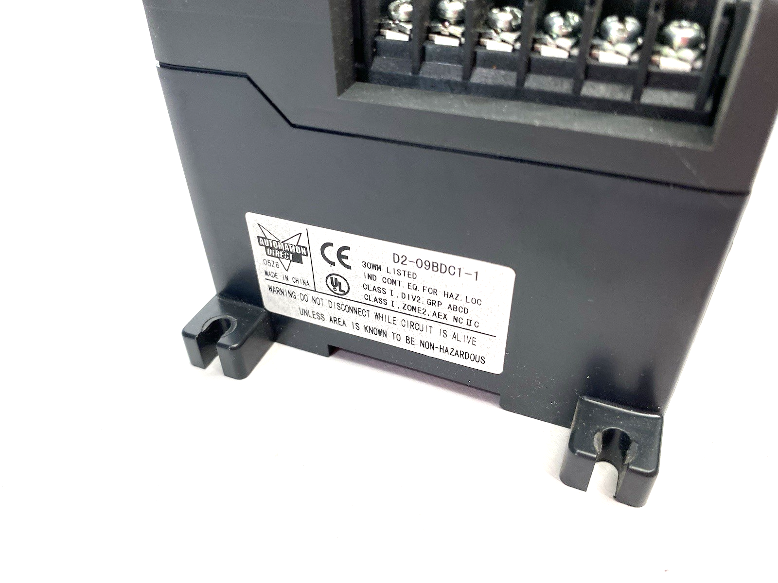 Automation Direct D2-09BDC1-1 DirectLOGIC DL205 I/O base, 9-slot, DIN rail - Maverick Industrial Sales