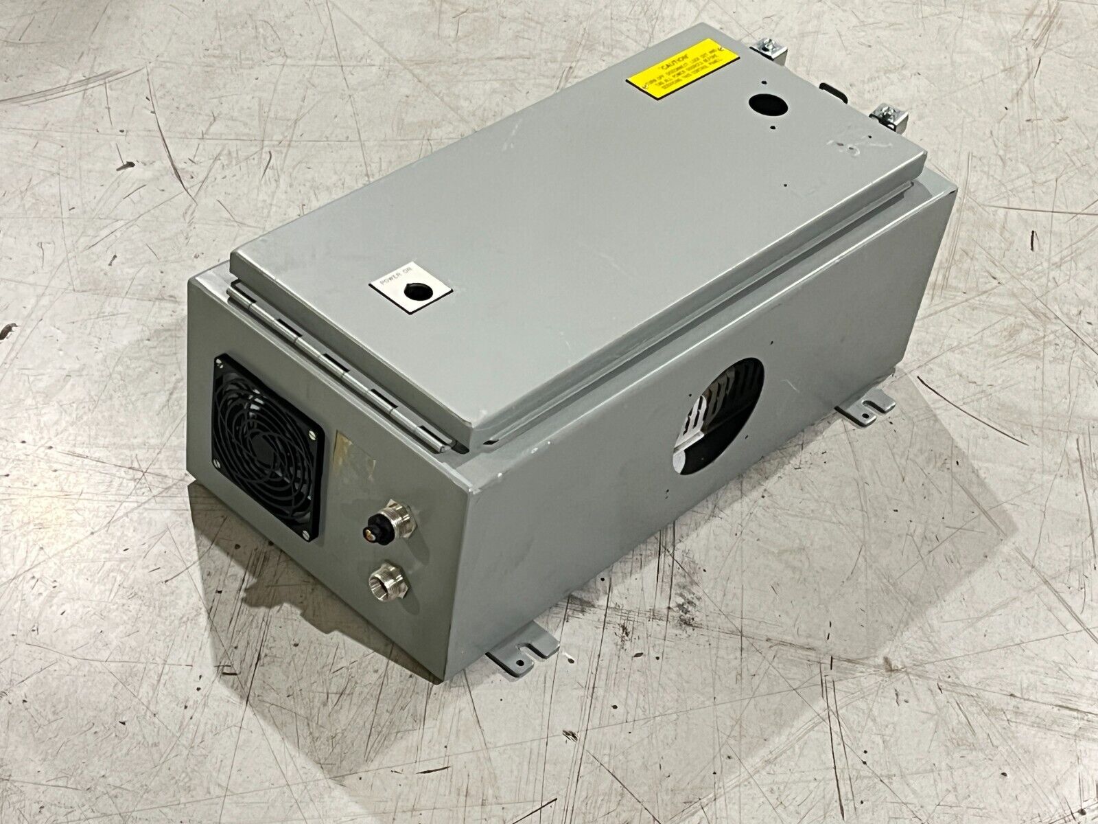 Hoffman A122408LP/SPL Industrial Control Panel Enclosure Type 12 13 12x24x8" - Maverick Industrial Sales