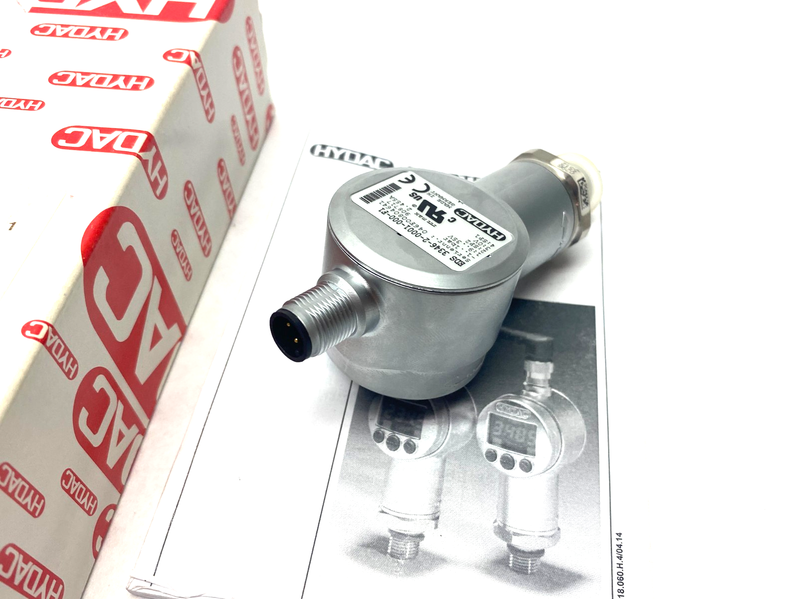 Hydac EDS 3346-2-0001-000-F1 Configurable Pressure Switch 908717 - Maverick Industrial Sales