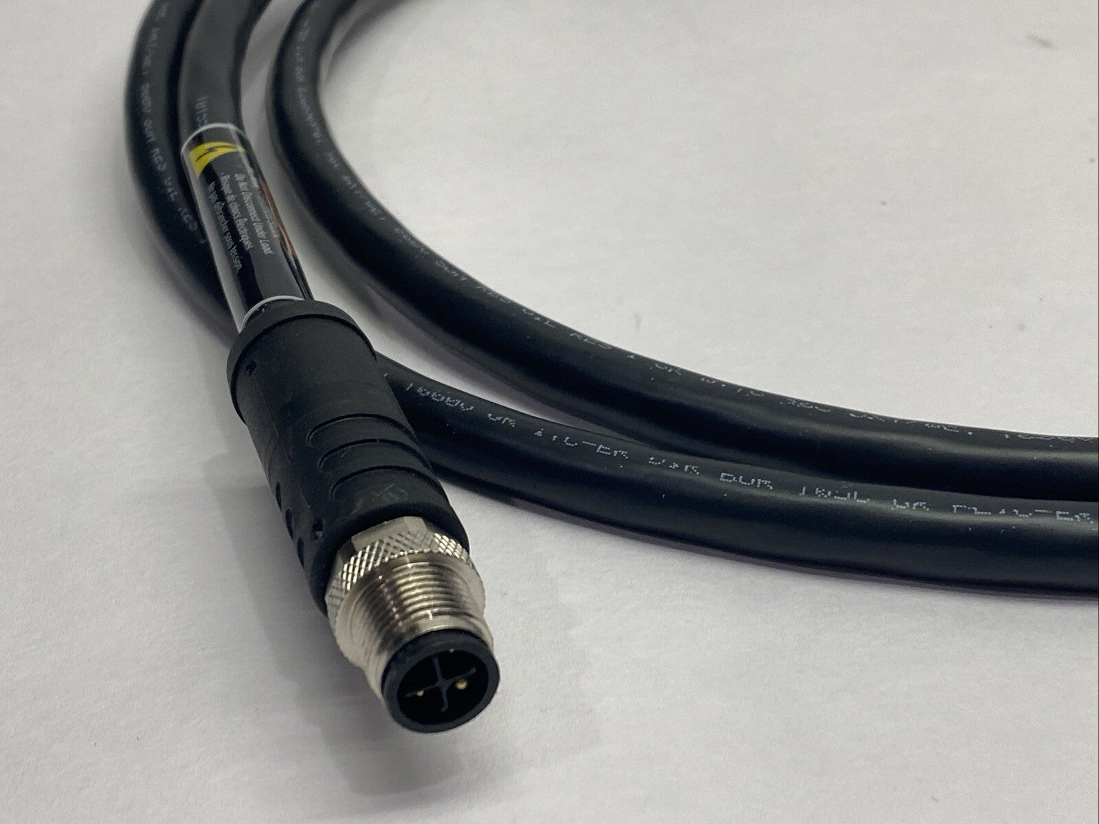 Turck RSP46PS-2 Power Cordset M12 Male 4-Pin 2m UX14876 - Maverick Industrial Sales