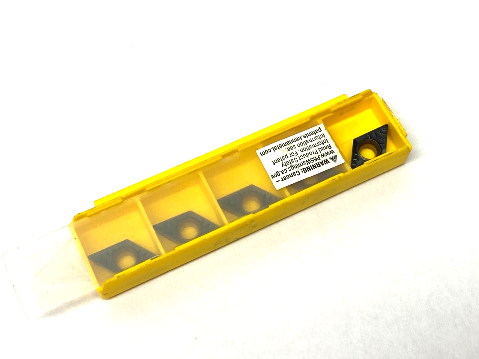 Kennametal 3744895 Screw-On DCMT-MP Positive Inserts DCMT11T304MP PKG OF 5 - Maverick Industrial Sales