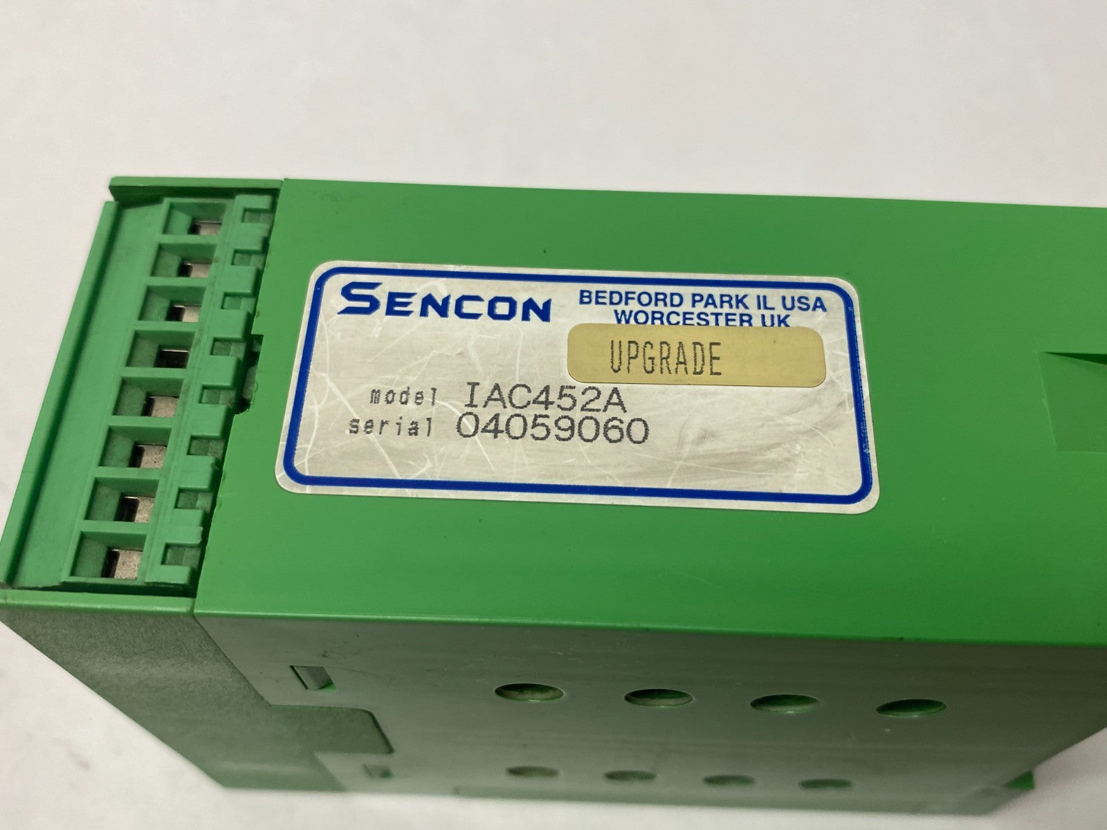 Sencon IAC452A End Gap Control System Receiver/Output Module - Maverick Industrial Sales