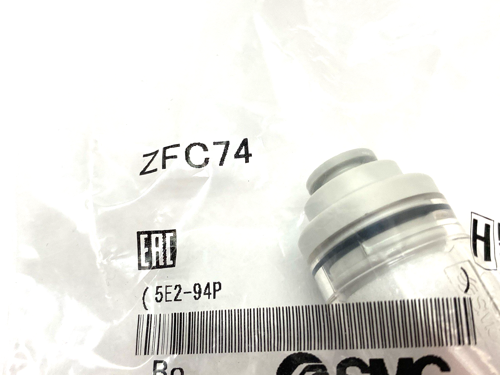 ZFC74 | SMC Air Suction Filter, in-line, Push-to-Connect 6mm O.D. - New - Maverick Industrial Sales