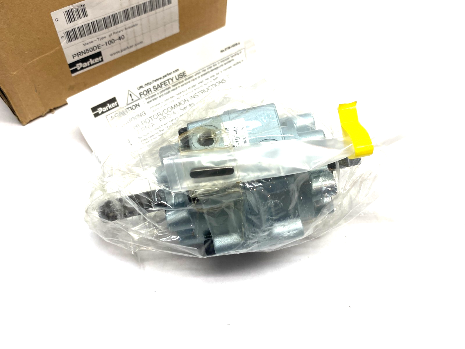 Parker PRN50DE-100-40 Compact Vane-Type Pneumatic Rotary Actuator - Maverick Industrial Sales