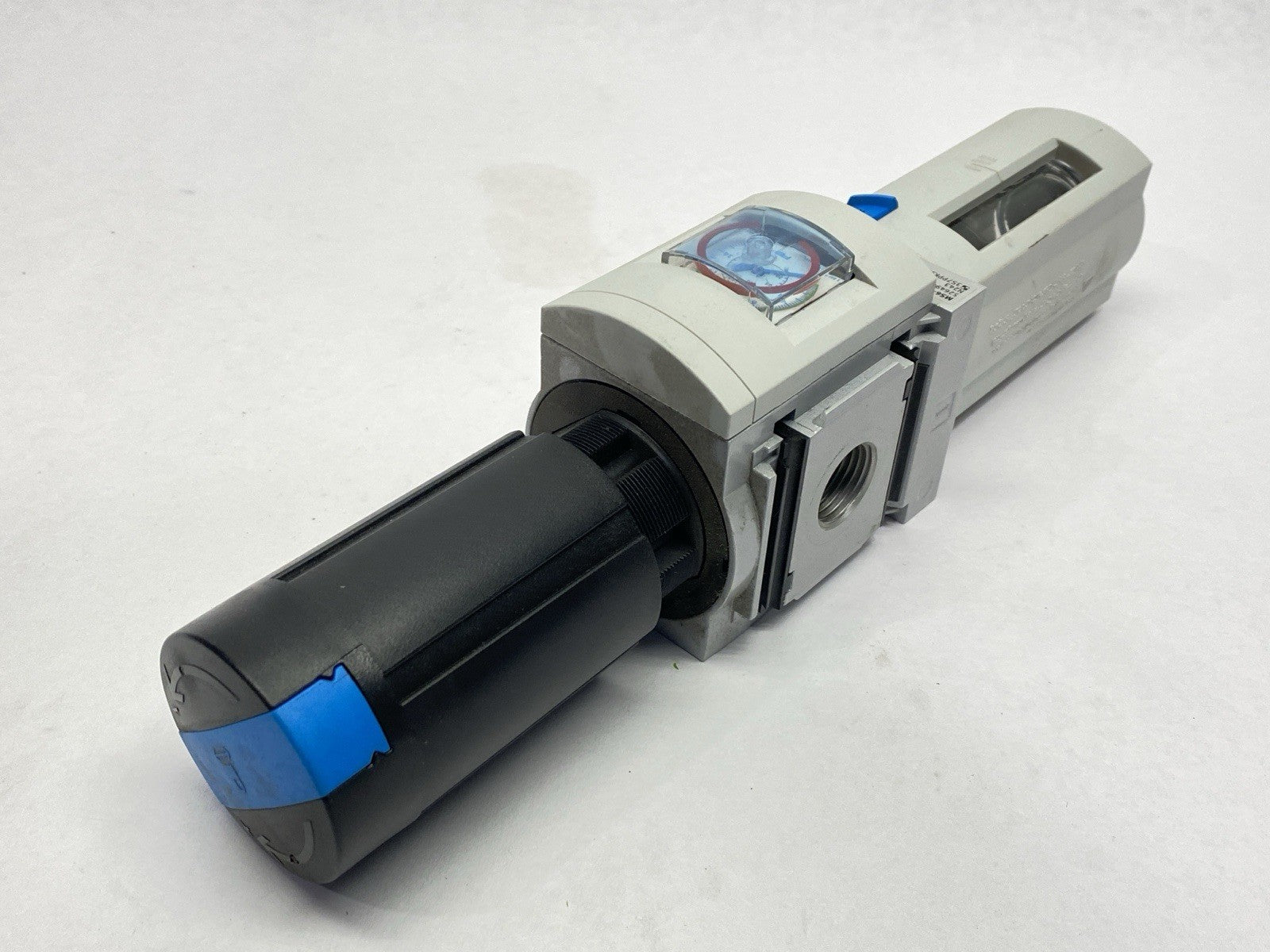 MS6-LFR-1/2-D7-E-R-M-RG-AS | Festo Filter Regulator G1/2 0.5–12bar Auto Drain - Used - Maverick Industrial Sales