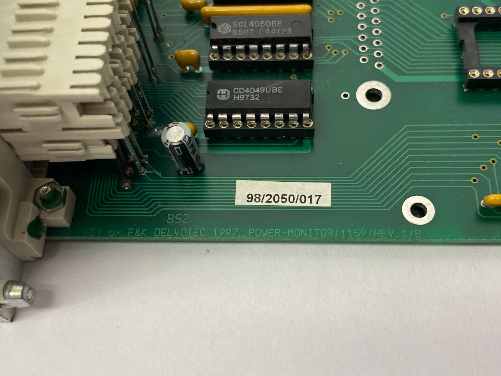 F&K Delvotec 1159 Rev. 1/B Power Monitor Panel Module - Maverick Industrial Sales