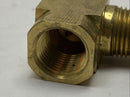 Parker X2202P-8-8 Brass Extruded Street Elbow 90 Degree 1/2" NPT - Maverick Industrial Sales