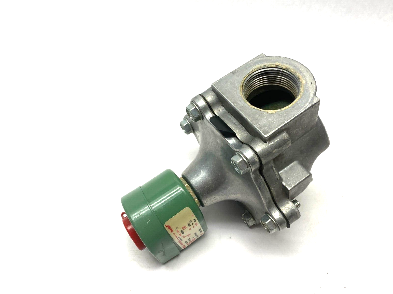 ASCO 8215C63 Red Hat Solenoid Valve 2-Way Normally Open 1-1/4" NPT 15.4W - Maverick Industrial Sales