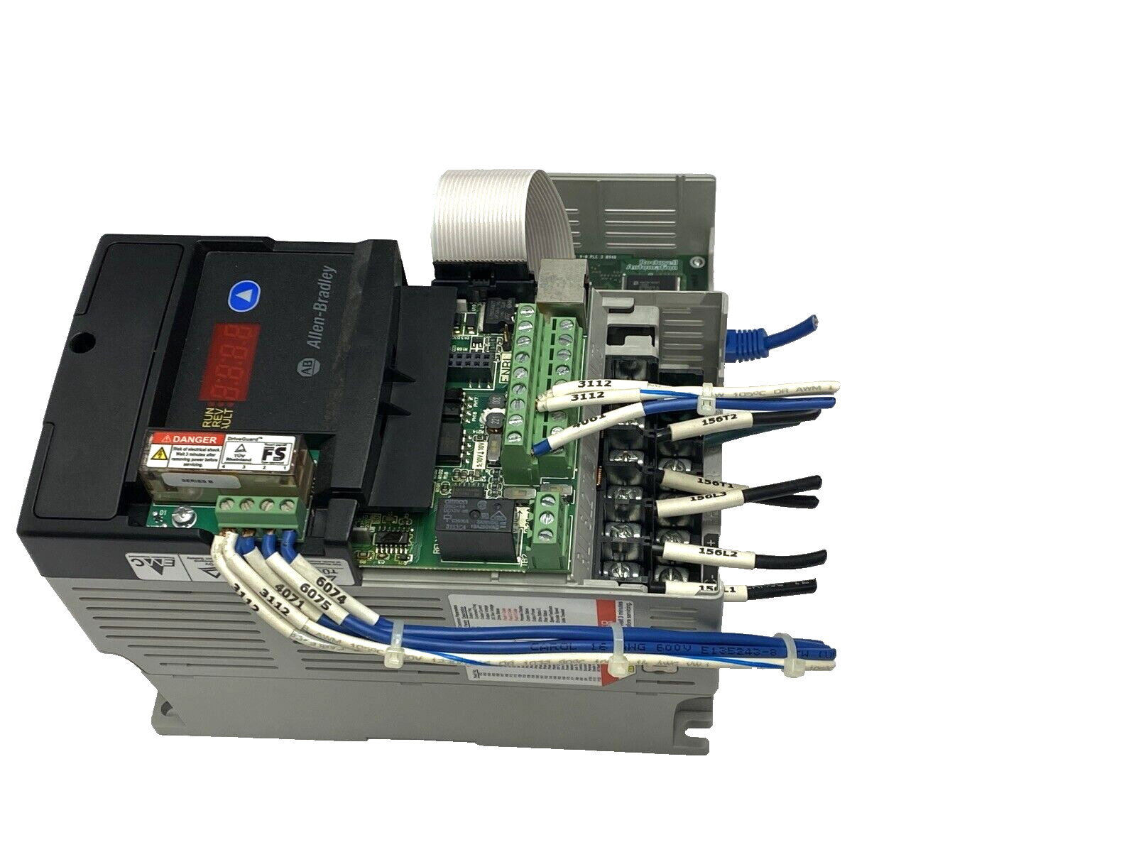 Allen Bradley 22D-D2P3N104 PowerFlex 40P AC Drive Ser. A MISSING HEX NUTS - Maverick Industrial Sales