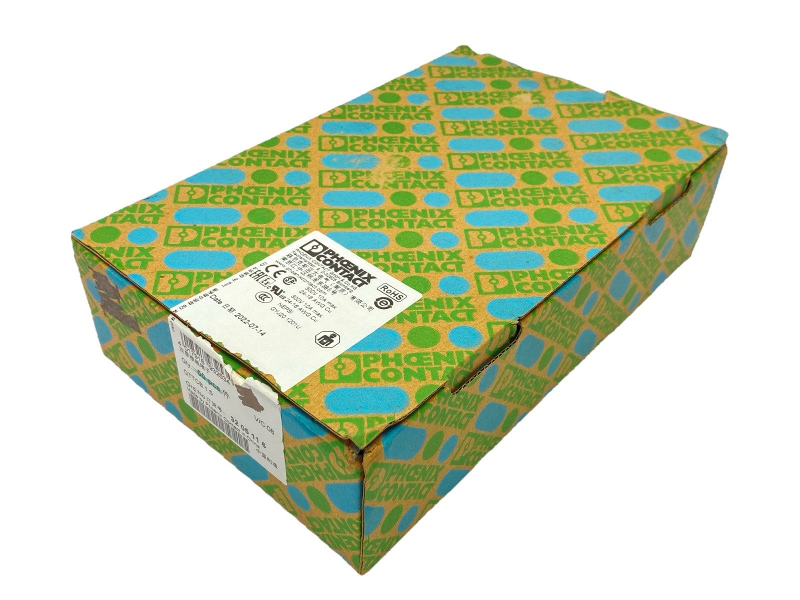 Phoenix Contact QTTCB 1,5 Double-Level Terminal Block 3205116 BOX OF 50 - Maverick Industrial Sales