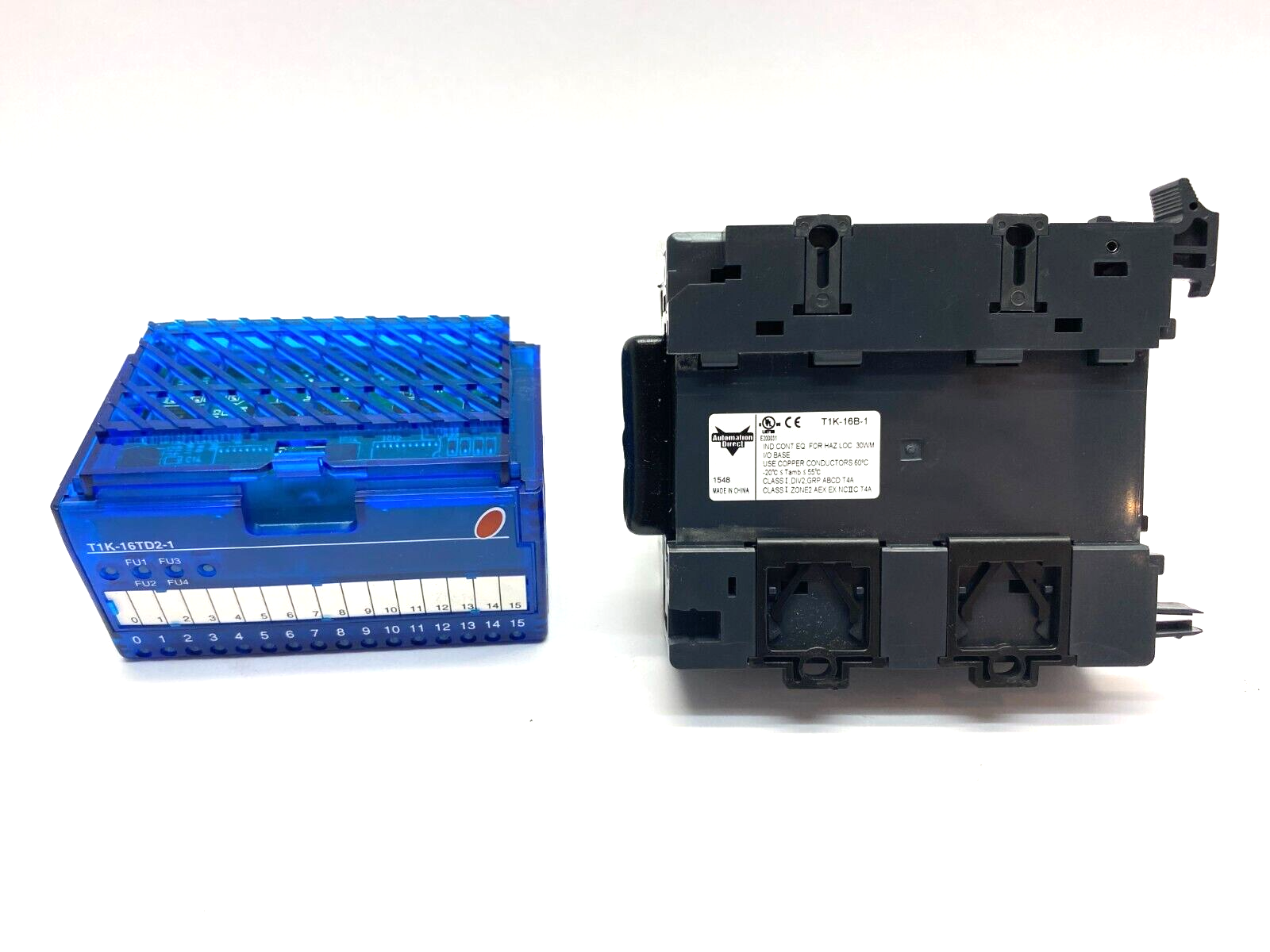 Automation Direct T1K-16TD2-1 Terminator I/O Output Module with T1K-16B-1 Base - Maverick Industrial Sales