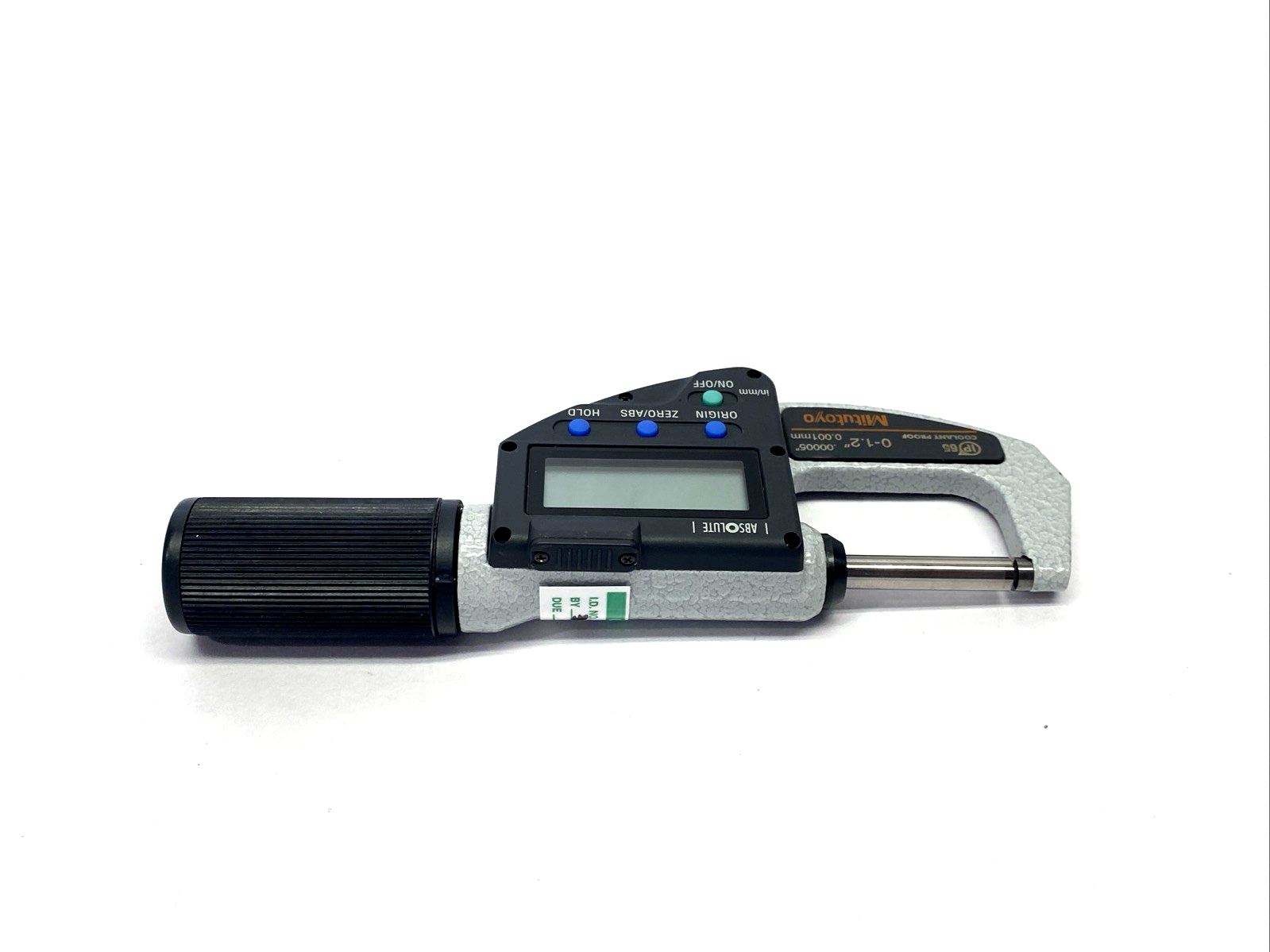 Mitutoyo 293-676-20 QuickMike Digital Absolute Micrometer 0" - 1.2" MDQ-1.2"MX - Maverick Industrial Sales