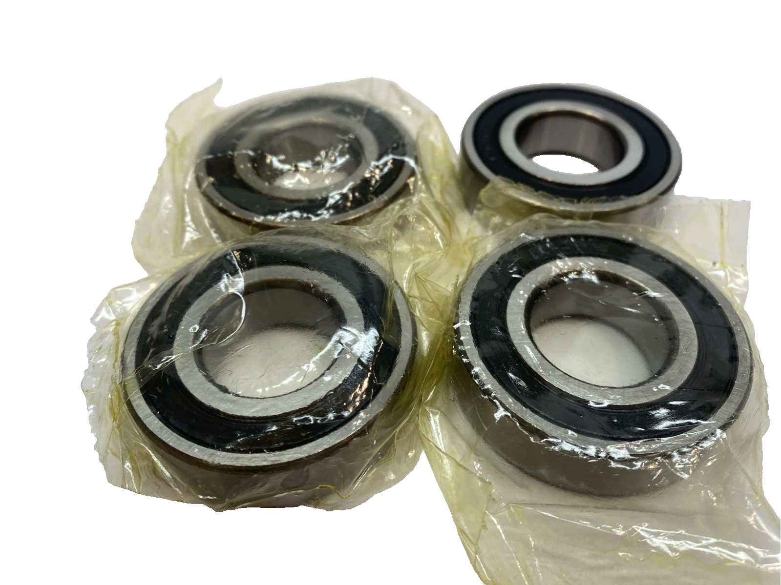 R14RS Deep Groove Ball Bearing, Rubber-Sealed Both Sides LOT OF 4 - Maverick Industrial Sales