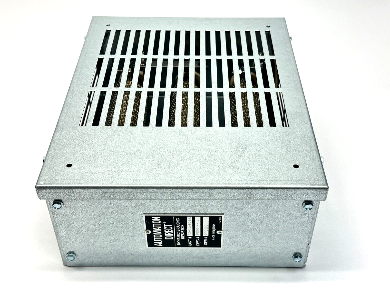 Automation Direct GS-4015-BR-ENC Braking Resistor 50 Ohm 1000W - Maverick Industrial Sales
