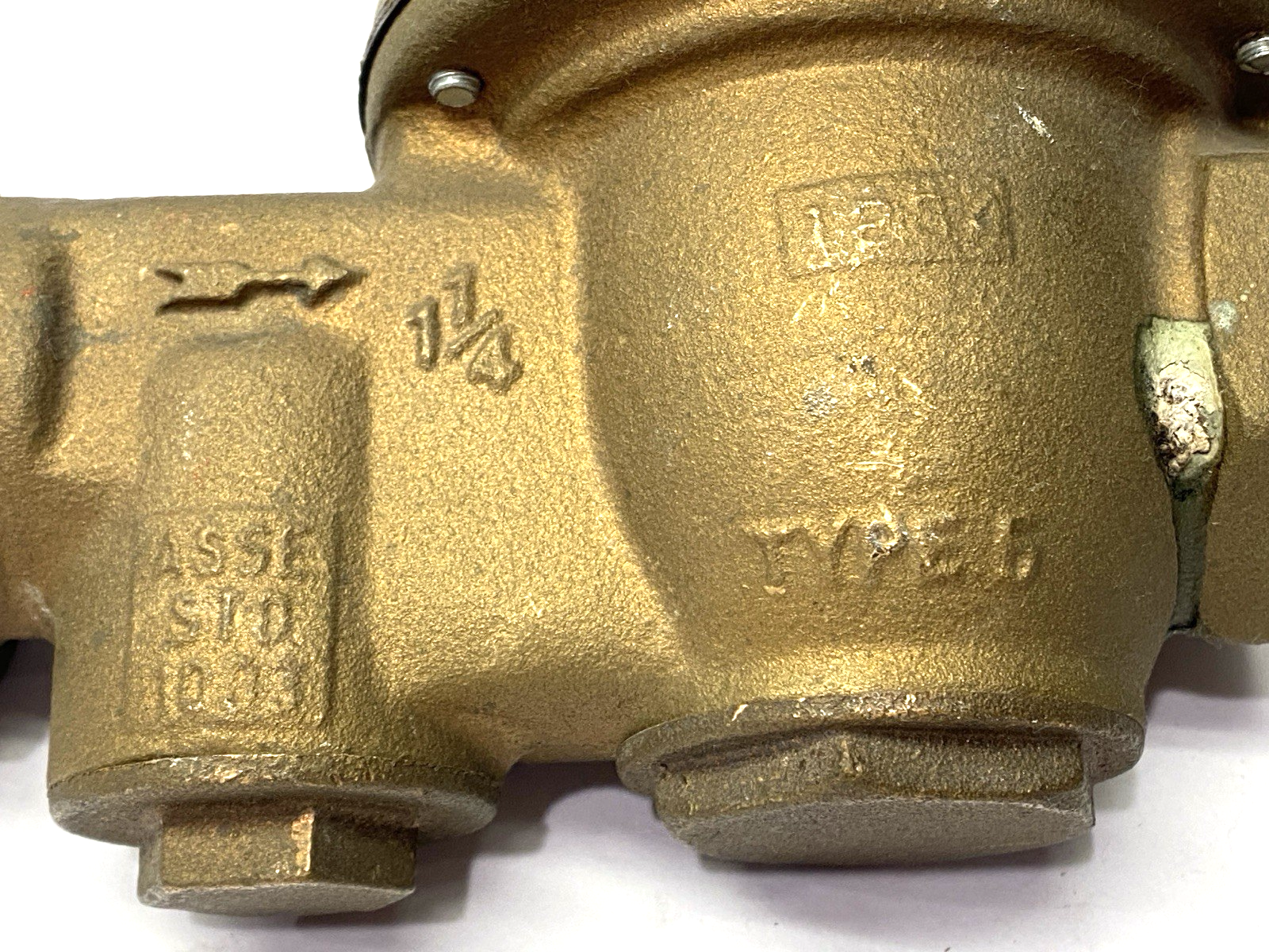 Watts U5B-Z3 11/4 Bronze Water Pressure Reducing Valve 1-1/4" - Maverick Industrial Sales