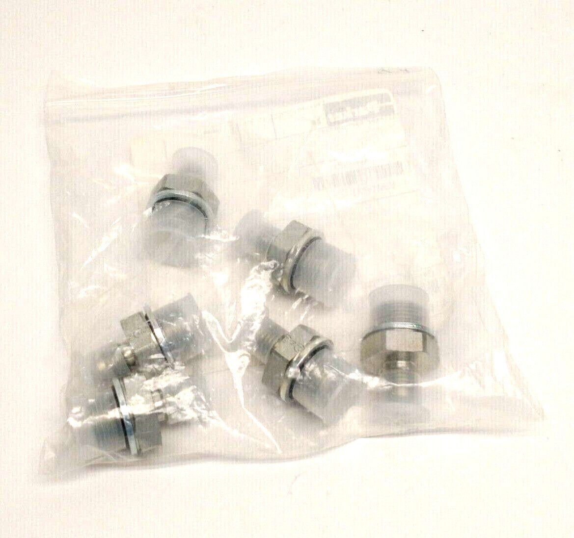 Parker 4-6F40MXS 37 Degree Flare Tube Fitting 1/4" Tube OD 3/8"-19 Thread 6 PACK - Maverick Industrial Sales