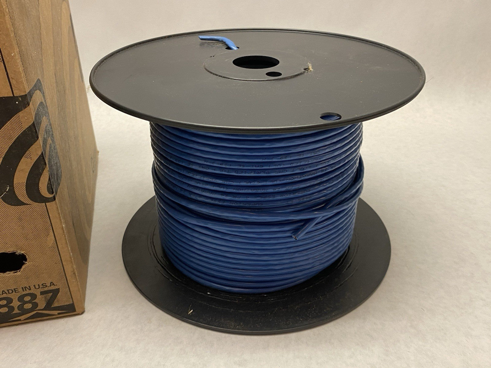 51-243-25 | Superior Essex Marathon LAN® Cat5e Cable 4/24 Blue BOX OF 11 POUNDS - Open box - Maverick Industrial Sales