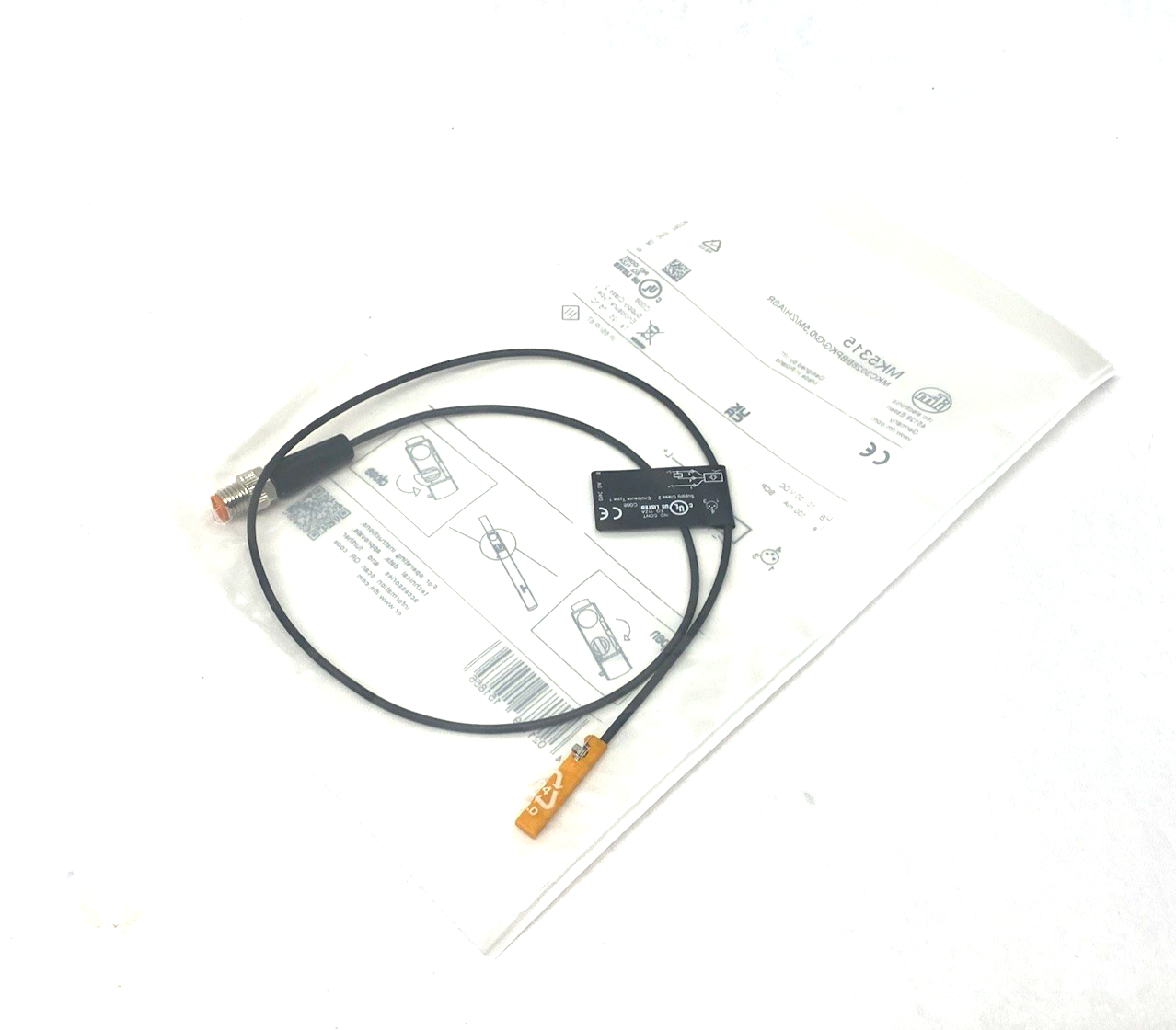 MK5315 | Ifm C-Slot Cylinder Sensor M8 Connector MKC3028BBPKG/G/0,5M/ZH/ASR - New - Maverick Industrial Sales