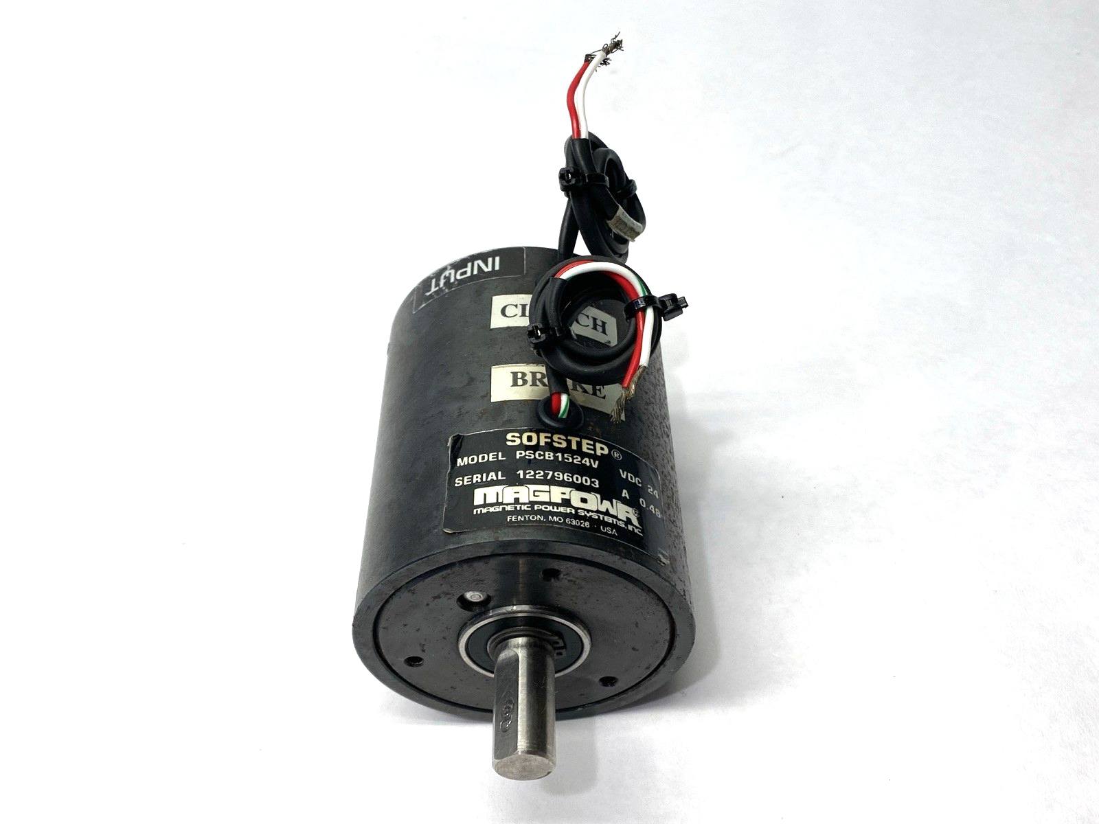 PSCB1524V | Magpowr Sofstep Magnetic Clutch Brake 24VDC .48A - Used - Maverick Industrial Sales