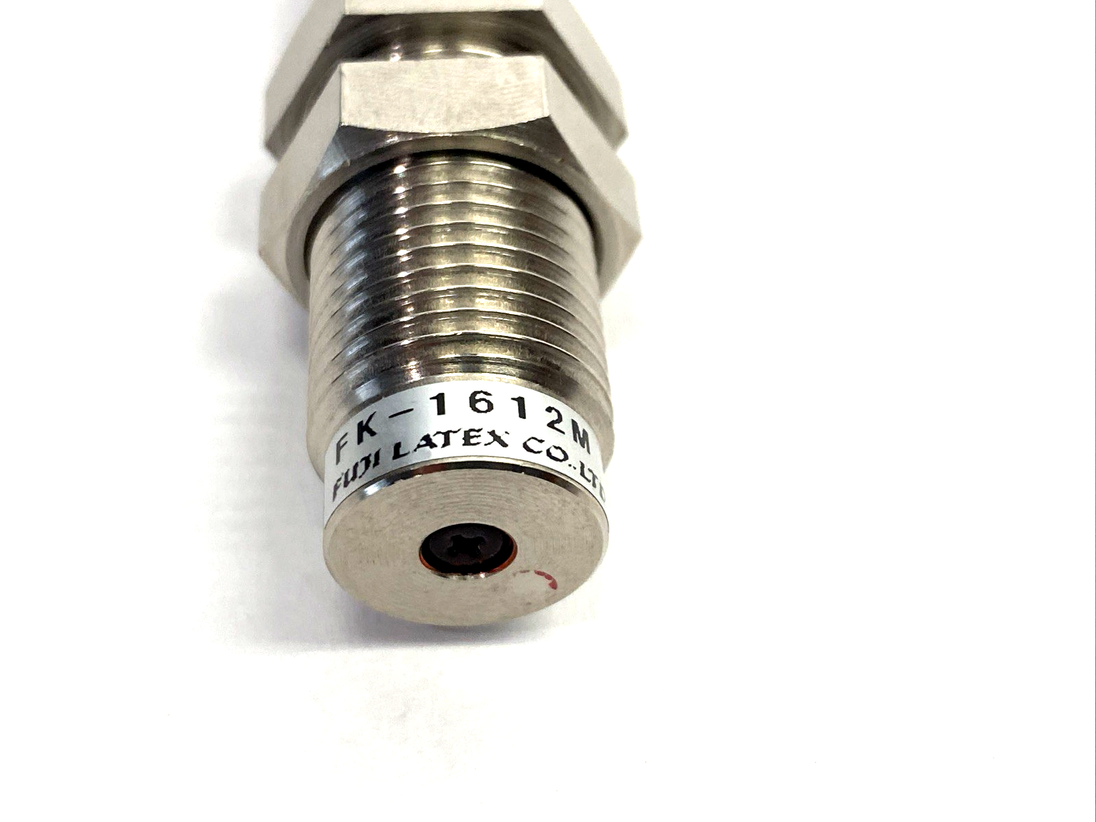 Fuji Latex FK-1612M Fixed Shock Absorber M16 Thread, 75mm Length 12mm Stroke - Maverick Industrial Sales
