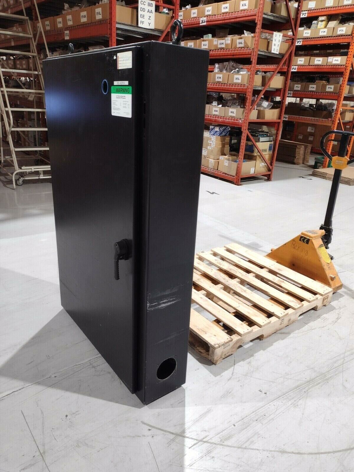 Hoffman A60X1E4010 Low-Profile Type 12 Disconnect Enclosure Black, No panel - Maverick Industrial Sales
