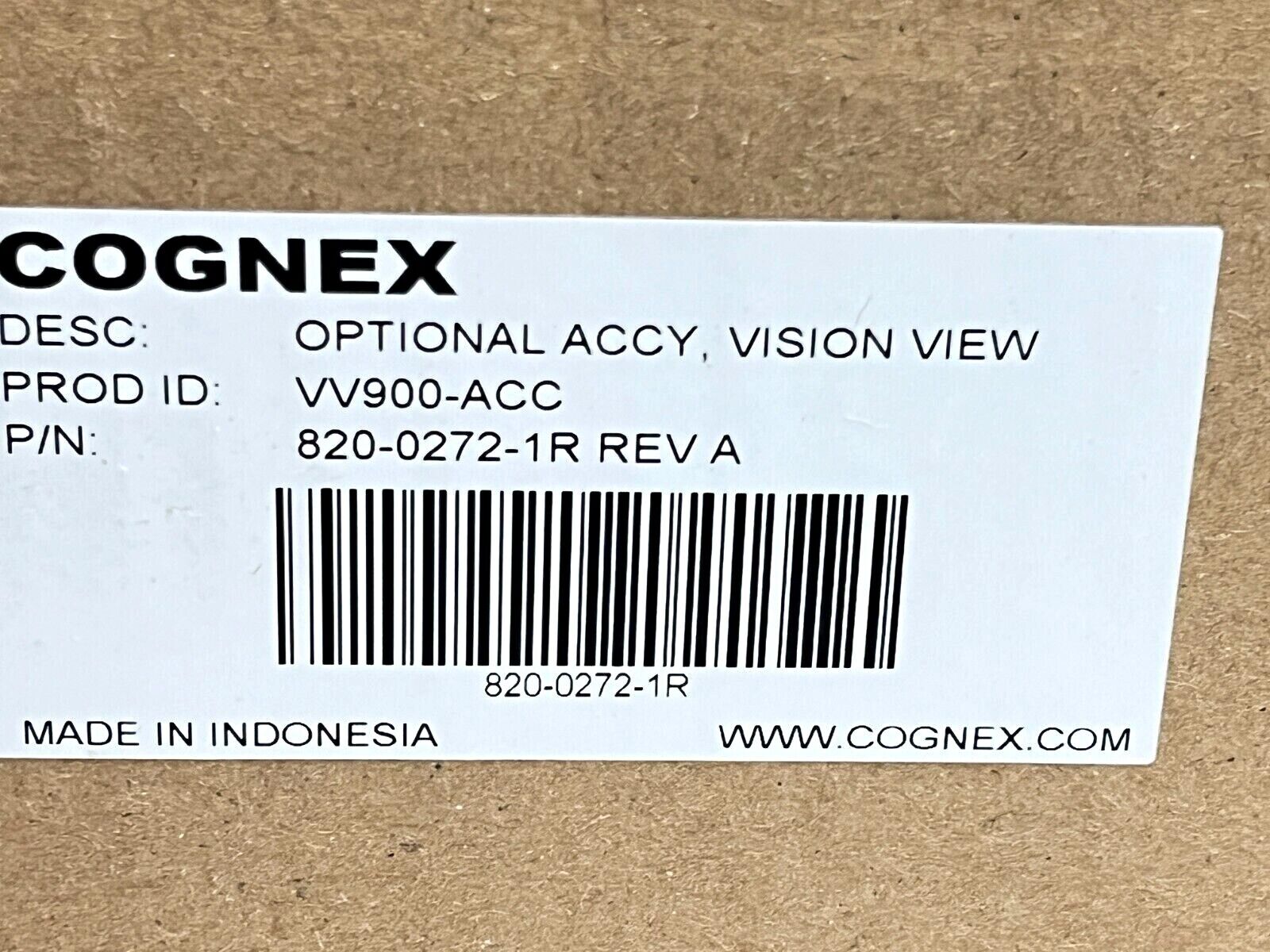 Cognex VV900-ACC Vision View 900 Series Stand 8250-0272-1R Rev A - Maverick Industrial Sales