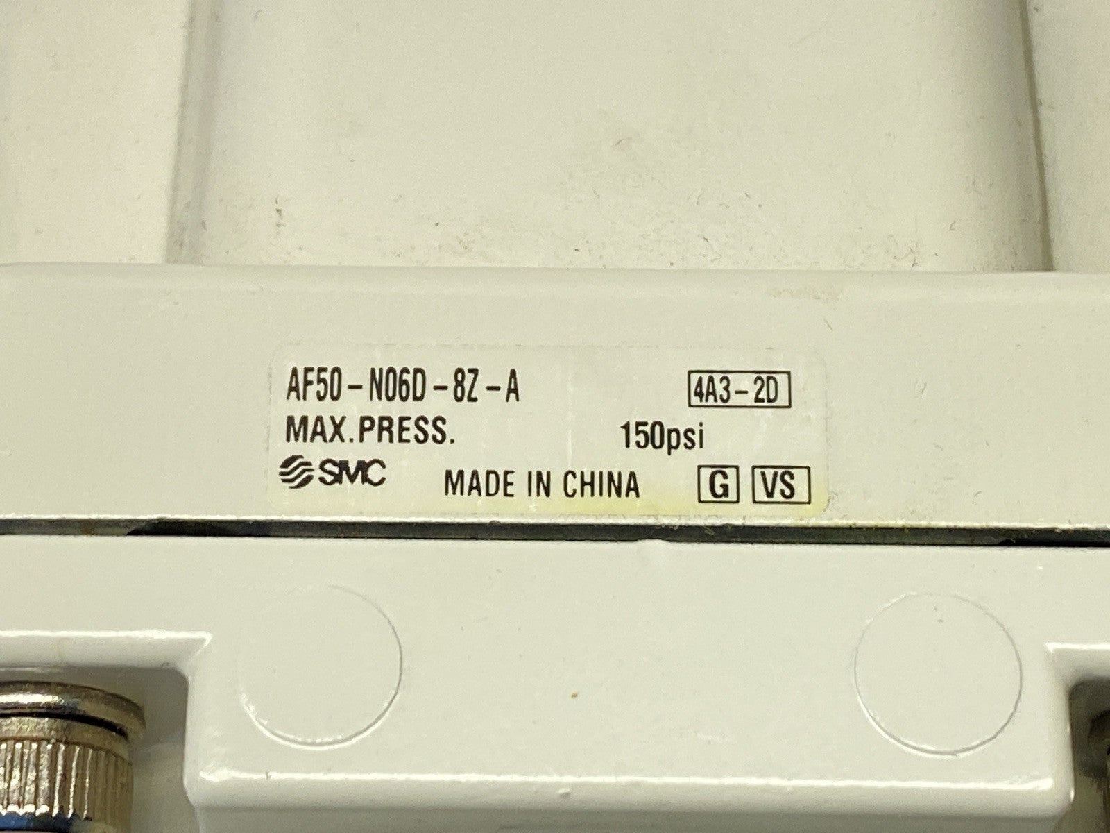 AF50-N06D-8Z-A | SMC Pneumatic Filter 3/4" NPT - New Other - Maverick Industrial Sales