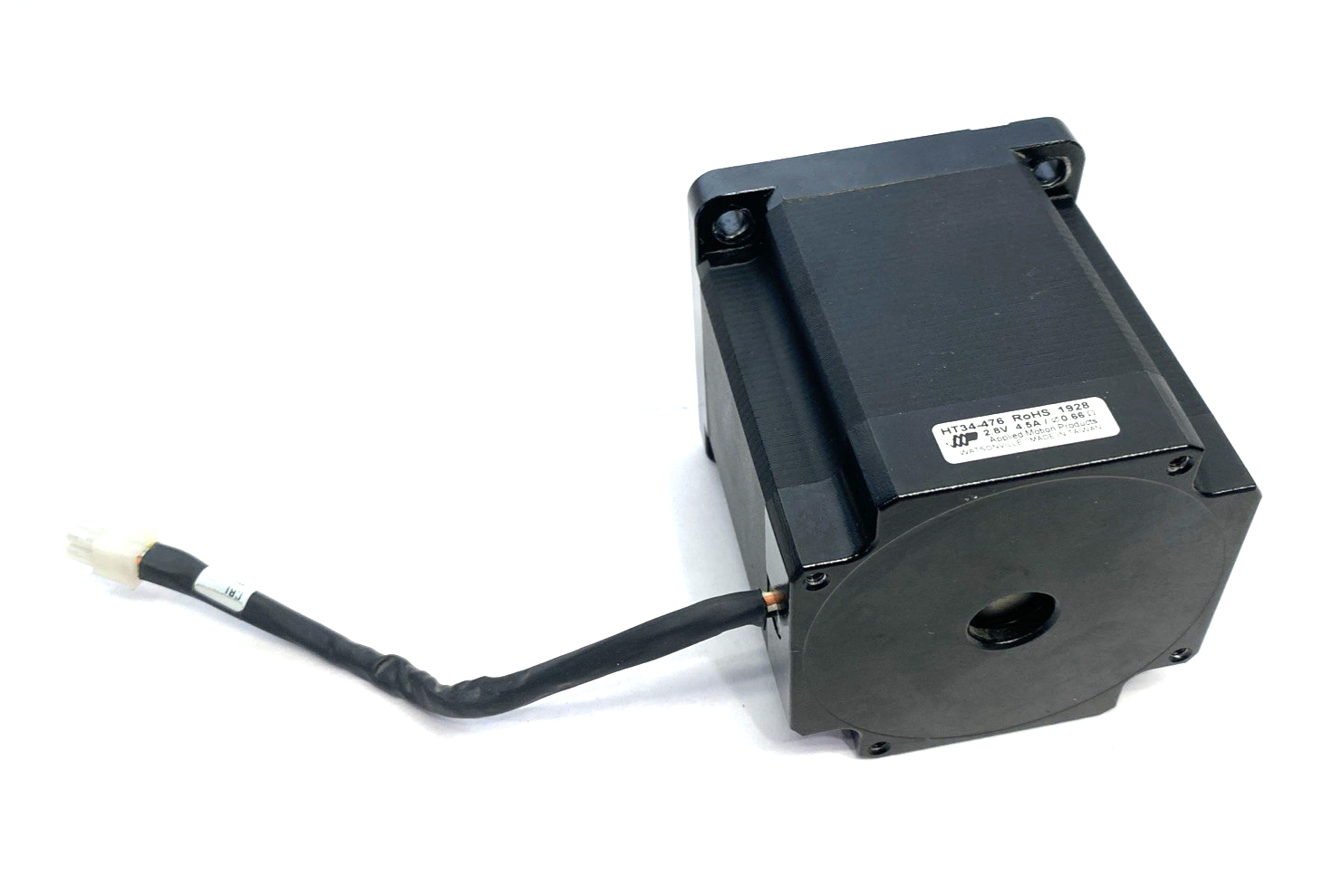 HT34-476 | Applied Motion Products High Torque Step Motor NEMA 34, 2-Phase Hybrid - Used - Maverick Industrial Sales