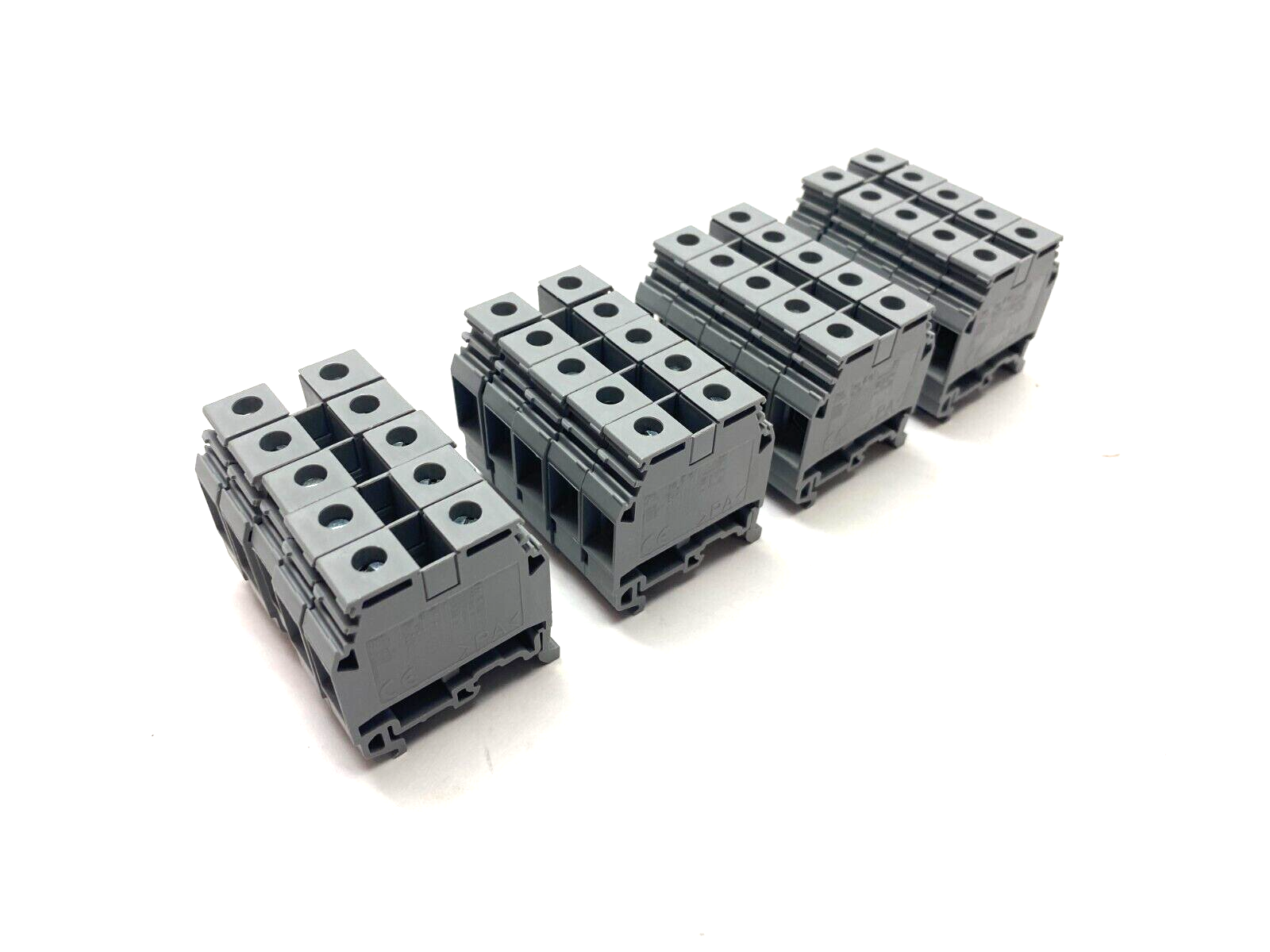 ABB Entrelec 1SNA115129R1400 Feed-Through Terminal Block Gray 12mm BOX OF 20 - Maverick Industrial Sales