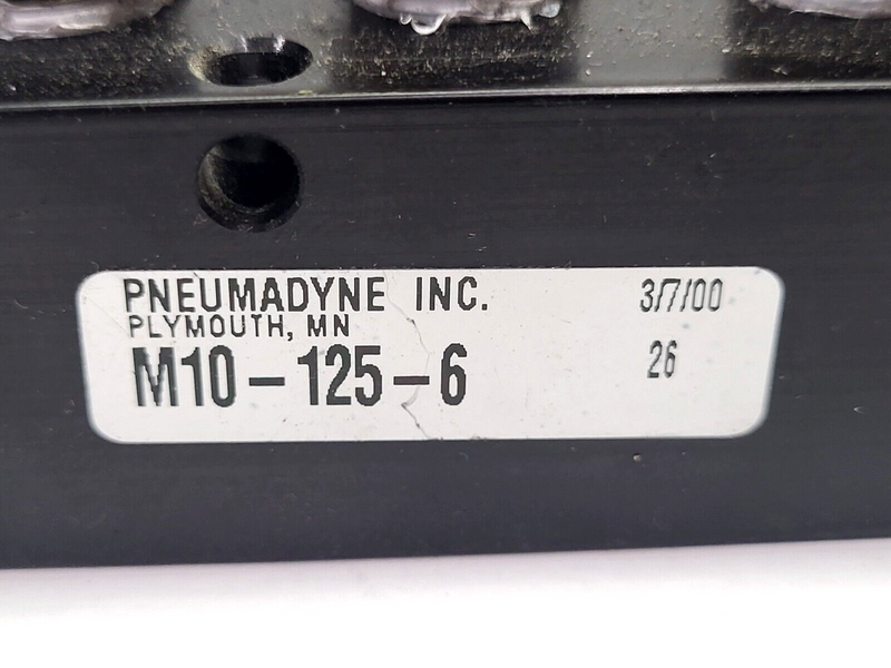 Pneumadyne M10-125-6 Pneumatic Manifold - Maverick Industrial Sales