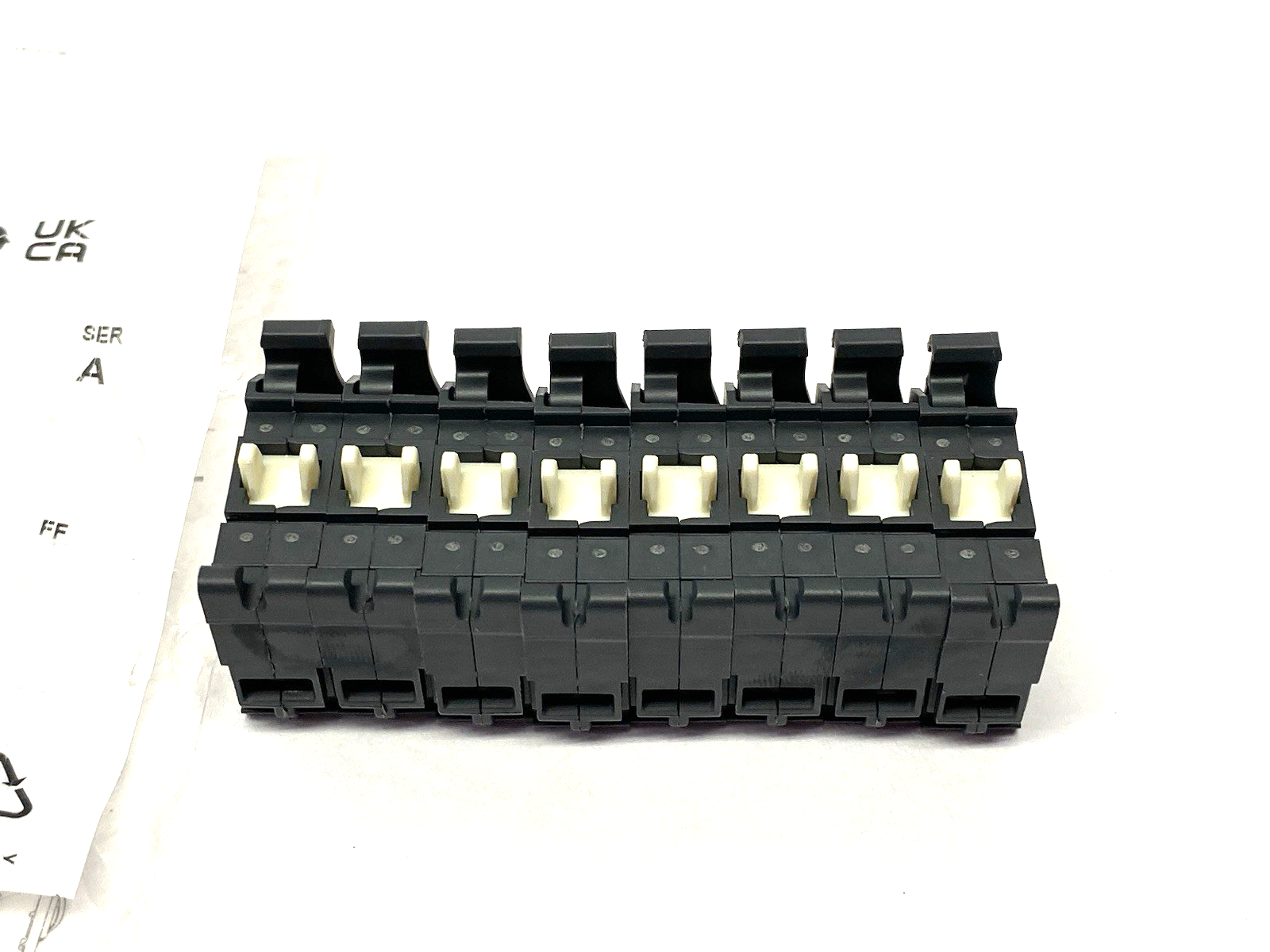Allen Bradley 800F-X01L Ser. A Contact Cartridge Block PKG OF 8 - Maverick Industrial Sales