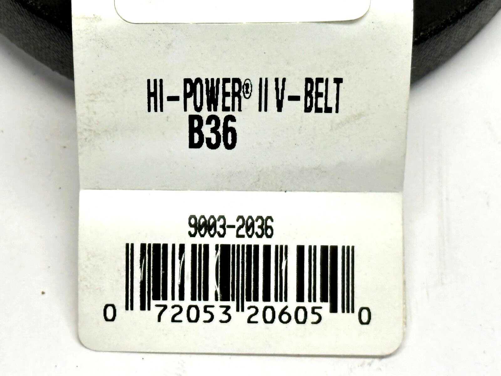 Gates B36 Hi-Power II V-Belt 9003-2036 - Maverick Industrial Sales